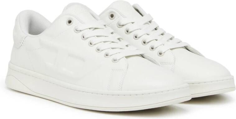 Diesel S-Athene Low Sneakers with embossed D logo White Heren