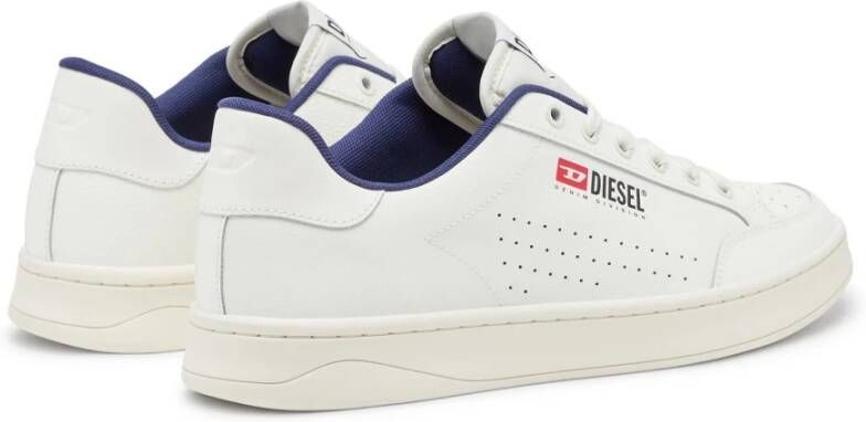 Diesel S-Athene Vtg Retro sneakers in perforated leather White Heren