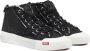 Diesel S-Athos Mid Destroyed gauze and denim high-top sneakers Black Heren - Thumbnail 3