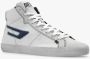 Diesel Leren sneakers met rubberen zool Gray Heren - Thumbnail 6