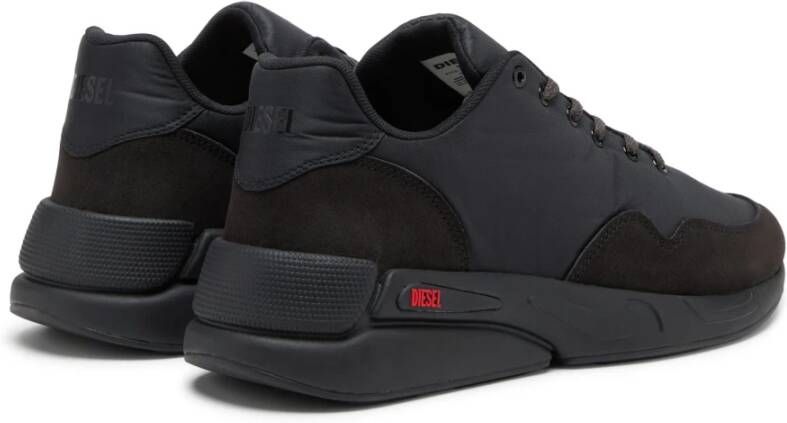 Diesel S-Serendipity Light Sneakers in nylon and suede Black Heren