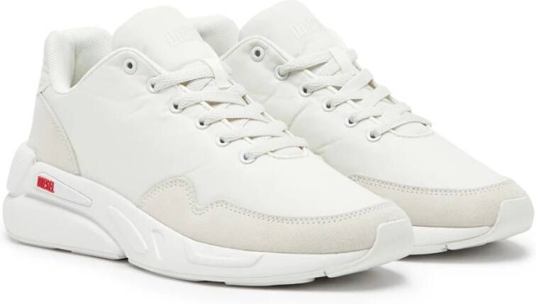 Diesel S-Serendipity Light Sneakers in nylon and suede White Heren