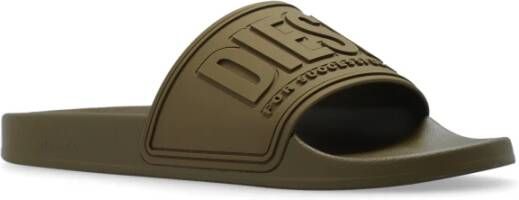 Diesel Sa-Mayemi slides Green Heren