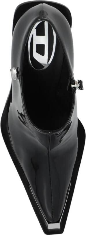 Diesel Schoenen met hak D-Tona Black Dames