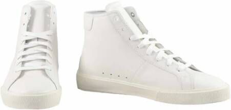 Diesel Trendy Leren Sneakers Wit Heren