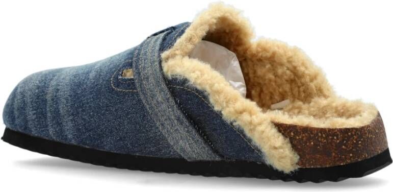 Diesel Slides D-Woodstock Blue Heren