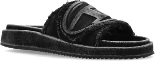 Diesel Slides Sa-Slide Black Dames