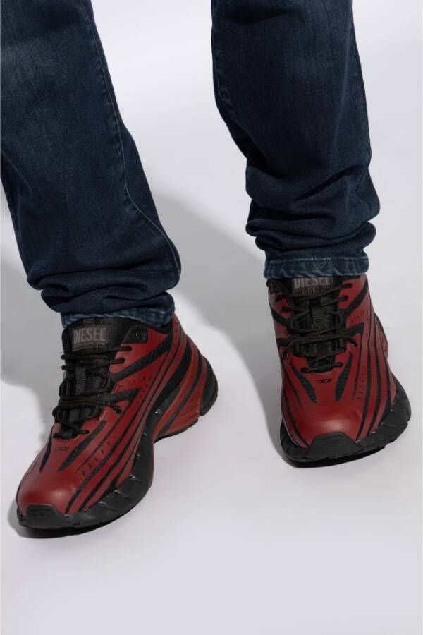 Diesel Sportschoenen `D-Airspeed Low` Red Heren