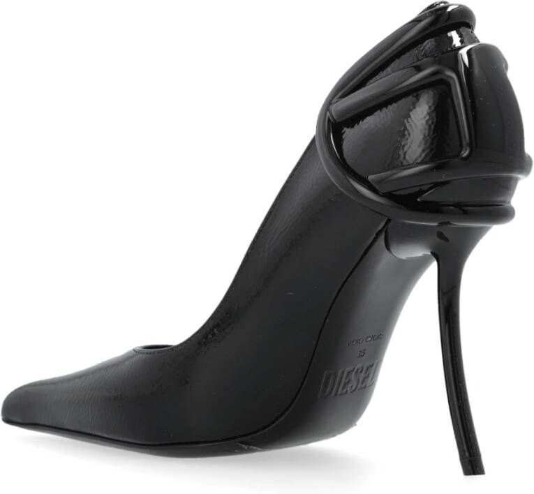 Diesel Stilettos D-Ten Half Black Dames