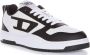 Diesel Zwart Wit Lage Trainers Mannen Black Heren - Thumbnail 4