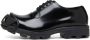 Diesel Zwarte Veterschoenen met Logo van Leer Black Heren - Thumbnail 3