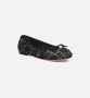 Dior Balletstijl Ballerina Schoenen Black Dames - Thumbnail 2