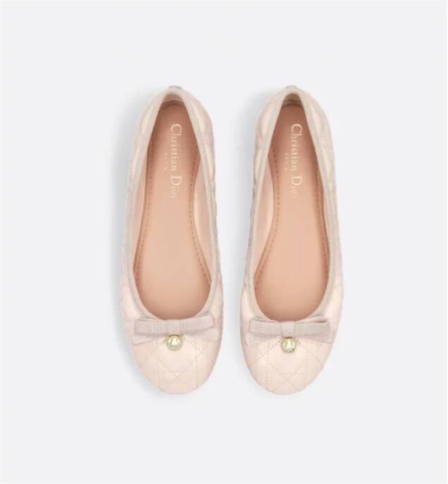 Dior Balletstijl Ballerina Schoenen Pink Dames