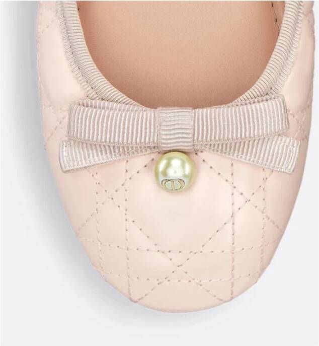 Dior Balletstijl Ballerina Schoenen Pink Dames