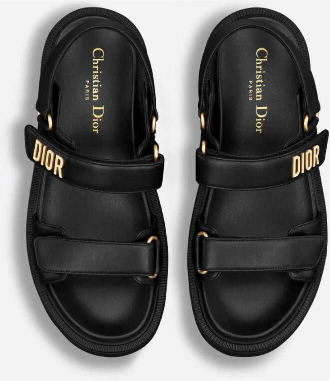 Dior Chique Zwart Sandaal Black Dames