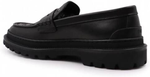 Dior Explorer Loafers met Oblique Monogram Print Black Heren