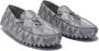 Dior Grijze Leren Loafer Schoenen Gray Heren - Thumbnail 5