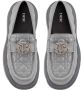 Dior Luxe leren loafers met charme gesp Gray Heren - Thumbnail 6