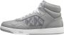 Dior Hoge Diamant Sneakers Vrouwen Leer Gray Dames - Thumbnail 2