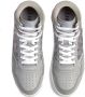 Dior Hoge Diamant Sneakers Vrouwen Leer Gray Dames - Thumbnail 3