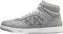 Dior Hoge Diamant Sneakers Vrouwen Leer Rubber Gray Dames - Thumbnail 6