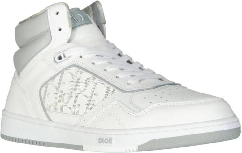 Dior Hoge sneakers met monogramdetail White Dames