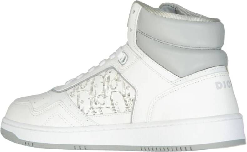 Dior Hoge sneakers met monogramdetail White Dames