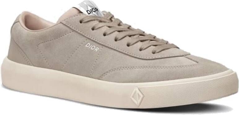 Dior Leren Sneakers Mannen Italië Beige Heren