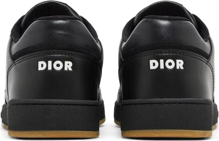 Dior Leren sneakers met iconisch monogram Black Heren