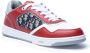 Dior Leren sneakers met iconisch monogram Red Heren - Thumbnail 2
