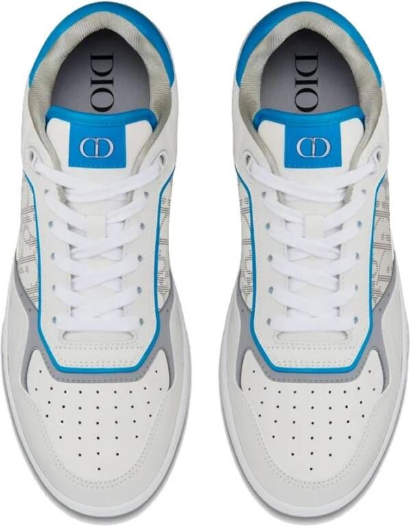 Dior Leren sneakers met iconisch monogram White Heren