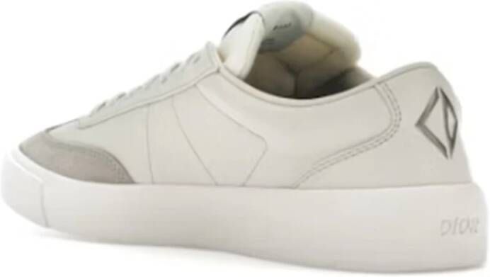 Dior Leren sneakers met rubberen zool Gray Heren