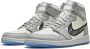 Dior Luxe Grijs Wit Air Jordan 1 Gray Heren - Thumbnail 2