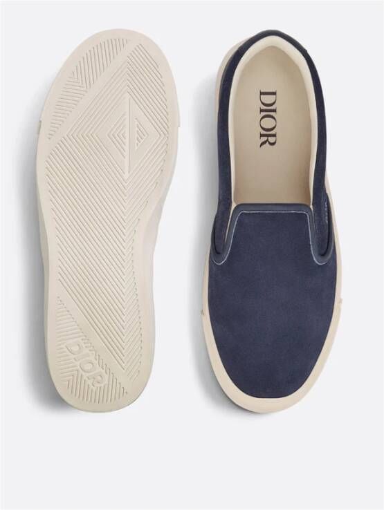 Dior Sneakers Blue Heren