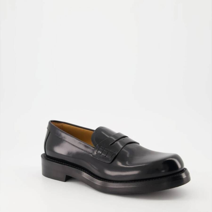 Dior Suède Loafers met Enkelband Black Heren