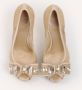 Dior Vintage Pre-owned Canvas heels Beige Dames - Thumbnail 3