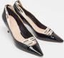 Dior Vintage Pre-owned Canvas heels Black Dames - Thumbnail 4