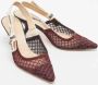 Dior Vintage Pre-owned Canvas heels Red Dames - Thumbnail 4