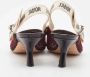 Dior Vintage Pre-owned Canvas heels Red Dames - Thumbnail 5