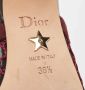 Dior Vintage Pre-owned Canvas heels Red Dames - Thumbnail 8