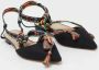 Dior Vintage Pre-owned Canvas sandals Black Dames - Thumbnail 4
