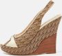 Dior Vintage Pre-owned Canvas sandals Brown Dames - Thumbnail 2