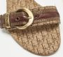 Dior Vintage Pre-owned Canvas sandals Brown Dames - Thumbnail 7