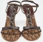 Dior Vintage Pre-owned Canvas sandals Brown Dames - Thumbnail 2