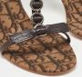 Dior Vintage Pre-owned Canvas sandals Brown Dames - Thumbnail 6