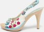 Dior Vintage Pre-owned Canvas sandals Multicolor Dames - Thumbnail 2