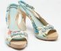 Dior Vintage Pre-owned Canvas sandals Multicolor Dames - Thumbnail 4