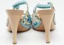 Dior Vintage Pre-owned Canvas sandals Multicolor Dames - Thumbnail 5