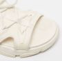 Dior Vintage Pre-owned Canvas sandals White Dames - Thumbnail 7