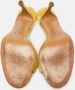 Dior Vintage Pre-owned Canvas sandals Yellow Dames - Thumbnail 6